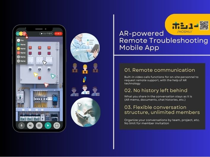 HOSHU – AR-powered Mobile App